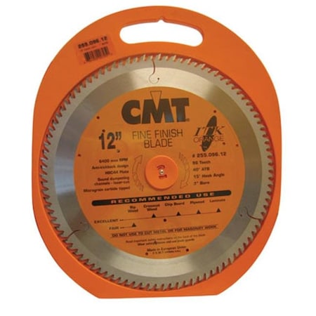 Cmt Cmt Cmt255.096.12 12 In. Fine Finish Blade CMT255.096.12